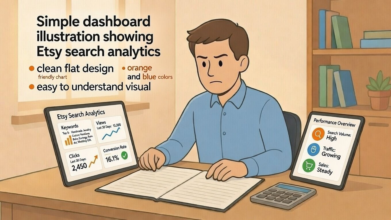 Analyzing Etsy Search Analytics for Profit