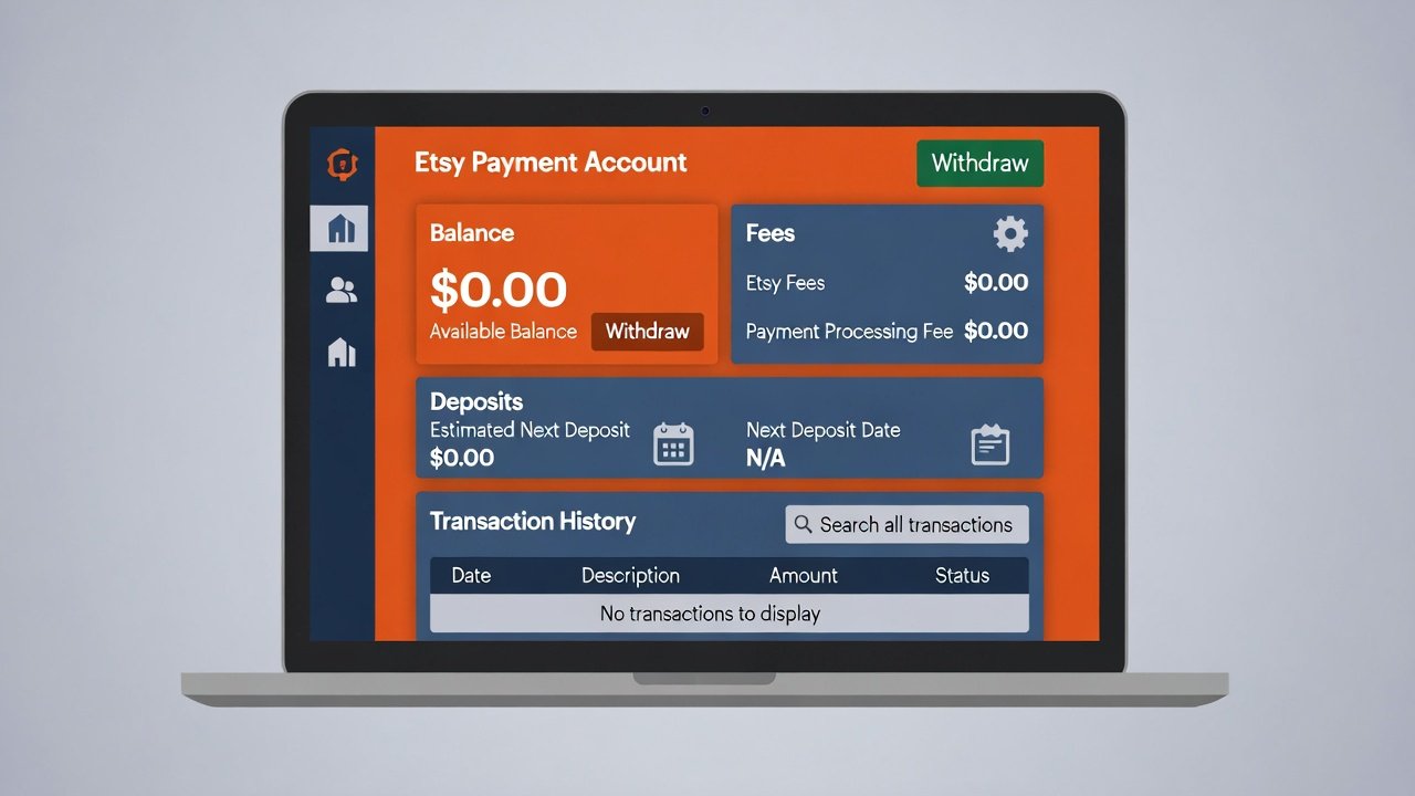 Understanding the Etsy Payment Account Dashboard